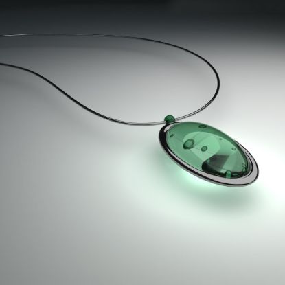 Image de Collier élégant en pierres précieuses (location)